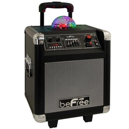 BEFREE SOUND Befree Sound BFS-3800 6.5 in. Projection Party Light Dome Subwoofer Bluetooth Portable Party Speaker BFS-3800